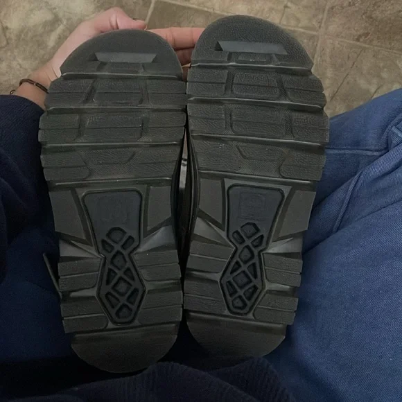 Dr.Martens Green Platform Mules - Picture 3 of 4